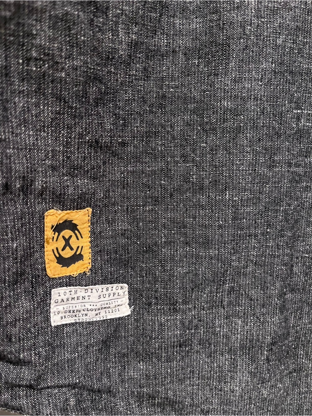 10.Deep Button-Up Shirt - Picture 3 of 4